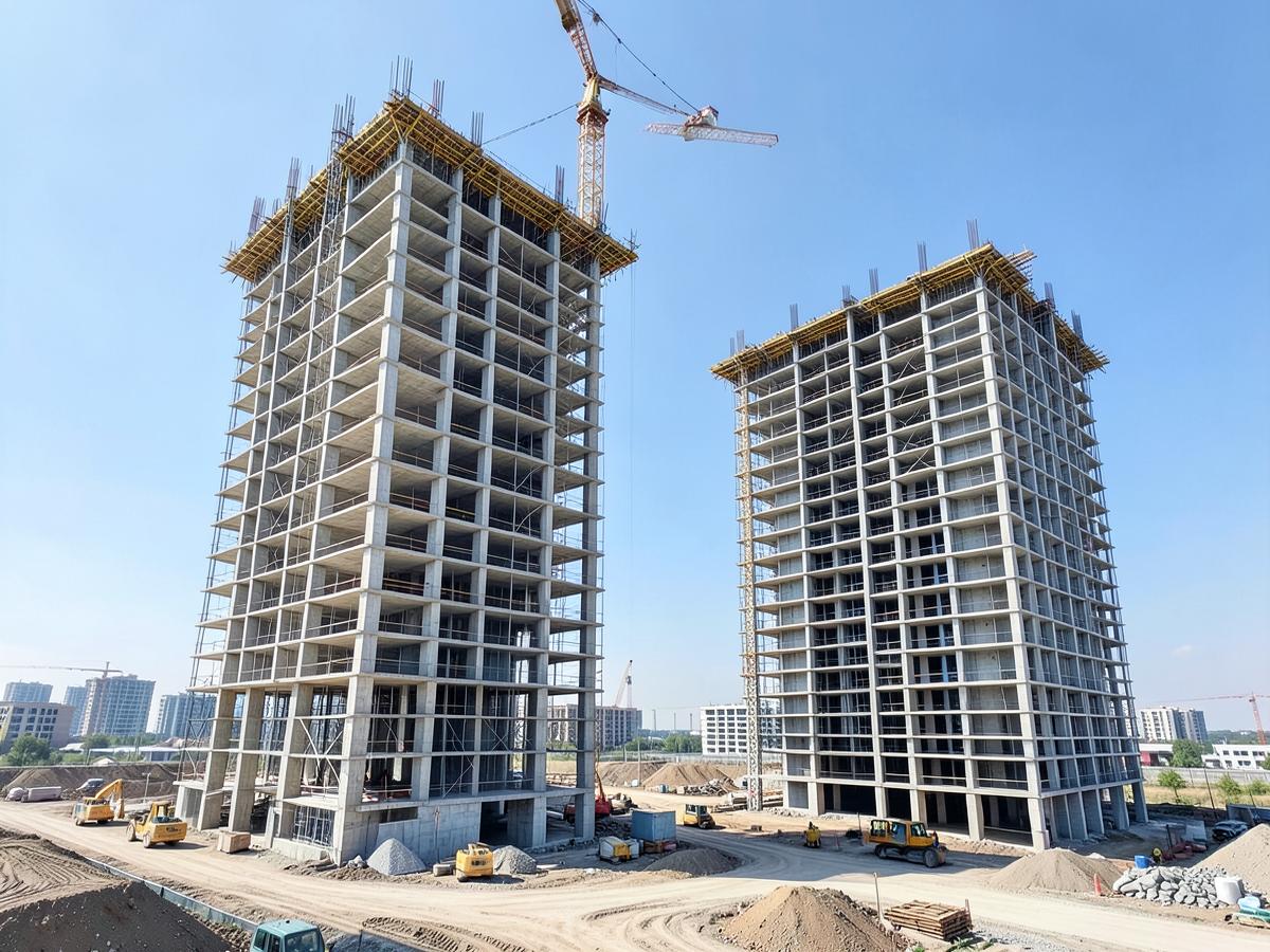 Residential project built with RHL steel