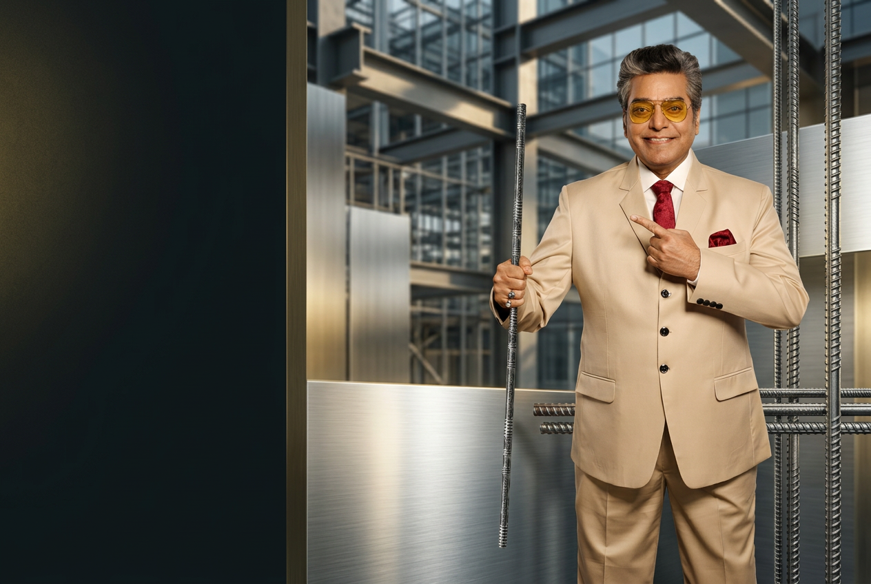 Ashutosh Rana in the RHL GOLD steel campaign